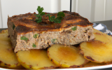 Terrine de pommes de terre, chabichou