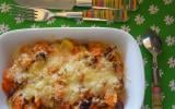 Gratin de poireaux, carottes et chorizo