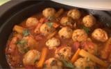 Tajine de Boulettes de Cabillaud à la Chermoula