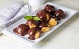 Choux à la crème chocolatée