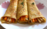 Crêpes de carottes