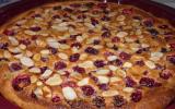 Tarte amandine aux framboises