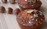 muffins aux noisettes et à la banane