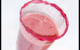 Smoothie fruits rouges et vanille