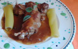 Fricassée de lapin au cidre