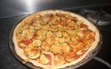 Tarte aux cougettes et tomates