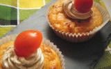 Cupcake salé, parmesan, tomates séchées