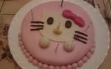 Gâteau d'anniversaire hello kitty pour manel