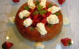 La finesse exquise du baba aux fraises