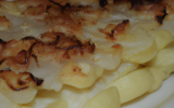 Gratin de pommes de terre et morteau