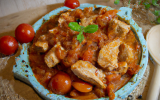 Emincé de poulet aux tomates séchées