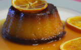 Fondant à l'orange en croûte caramélisée