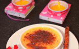 Crème brûlée à la liqueur de coquelicot de Nemours