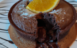 Soufflé au chocolat et à l'orange