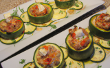 Courgettes farcies rapides