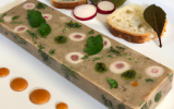 Terrine de lapin à l'eau de vie