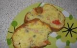 Cake roquefort - tomates - jambon