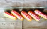 Minis éclairs à la crème pâtissière vanille et rhum