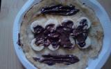 Crêpes aux bananes et au Nutella