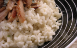 Risotto au poulet et au gorgonzola