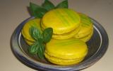 Macarons citron/basilic