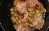 Poulet aux olives rapide