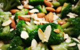 Brocoli sauté aux amandes