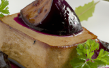 Foie gras poêle à la Violette