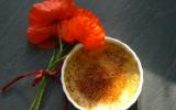 Crème brûlée parfumée à la vanille