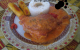 Poulet fumé sauce arachide & sa douceur africaine