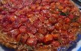 Tarte tatin de tomates cerises