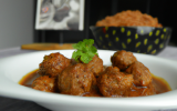 Boulettes de porc aux cacahuetes