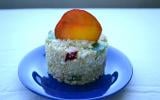 Salade de quinoa, feta et nectarine