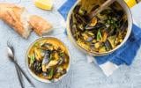 Moules au curry au Cookeo