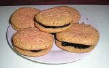 Macarons barbapapa et fruits rouges