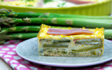 Clafoutis asperge et thon