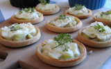 Tartelettes aux pommes de terre et Boursin