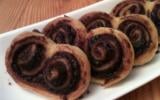 Petits palmiers au Nutella