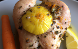 Chapon au citron confit