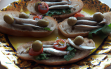 Tartina'light de sardines