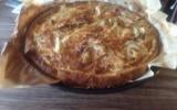 Quiche aux endives, lardons et gouda