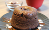 Soufflé au chocolat au gingembre