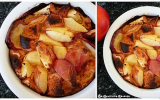 Gratin de nectarines à la liqueur de café