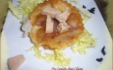 Tatin de pommes de foie gras