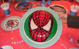 Gâteau anniversaire Spiderman