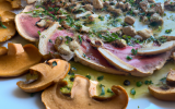 Carpaccio de veau aux cèpes