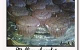 Muffins Chocolat cœur Nutella