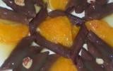 Pâtes au chocolat à l'orange sauce au cointreau