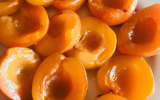 Abricots cuits à la cannelle