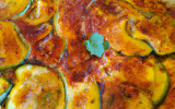 Gratin de courgettes au curry